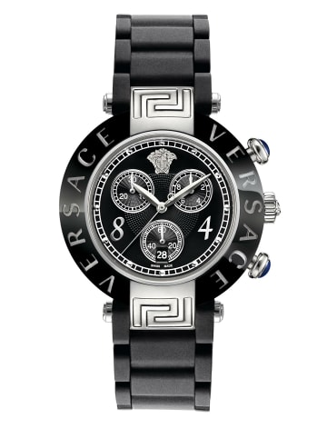 Versace Analoguhr für Damen in Schwarz