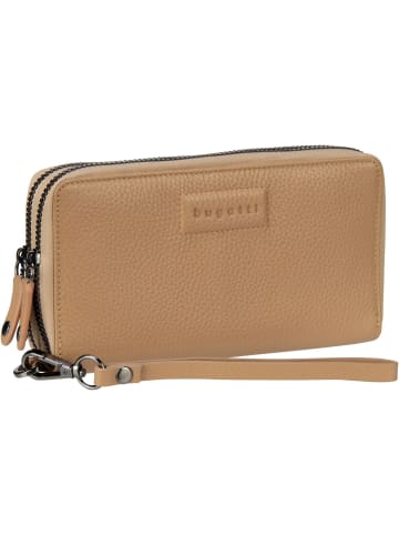 Bugatti Geldbörse Elsa Ladies Double Zip Wallet in Sand