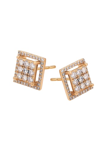 faina Earrings in Rose Gold