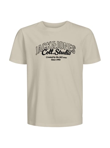 JACK & JONES Junior T-Shirt 'JJMAKOTO TEE' in weiß