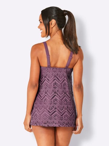 WITT WEIDEN Oversized-Tankini-Top in violett