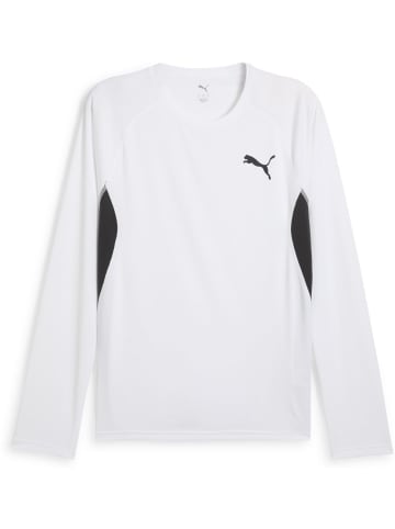 Puma T-Shirt "Cross The Line Longsleeve Tee 3.0" in Weiß