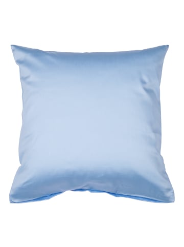 Traumschloss Mako-Satin Kissenbezug in hellblau