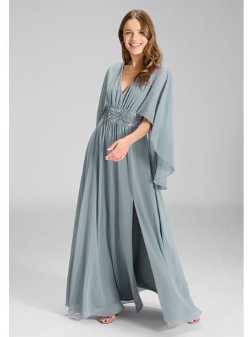 SWING Abendkleid in blau - 0003