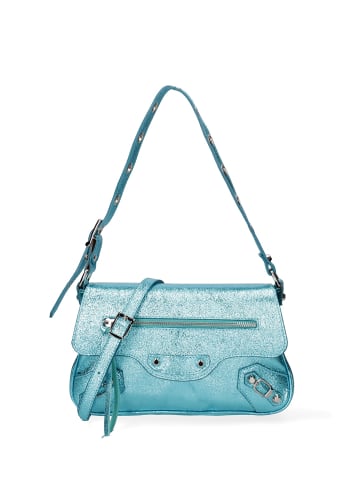 ROBERTA ROSSI Schultertasche in TURQUOISE