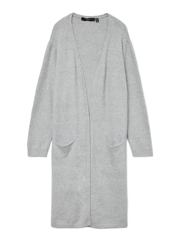 Vero Moda Strickjacke in Light Grey Melange