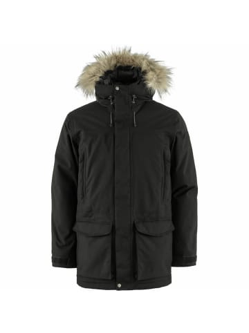 FJÄLLRÄVEN Parka Nuuk Lite in Schwarz