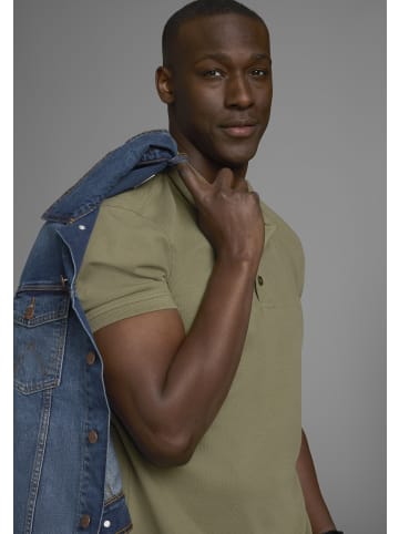 Man's World Poloshirt in khaki