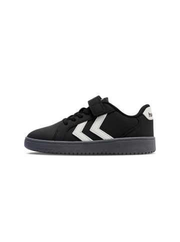 Hummel Hummel Elastische Schnürsenkel Sneaker Derby Court Kinder in ANTHRACITE