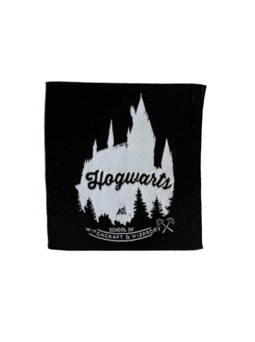 Catch the Patch Hogwarts Schule gewebtApplikation Bügelbild inSchwarz