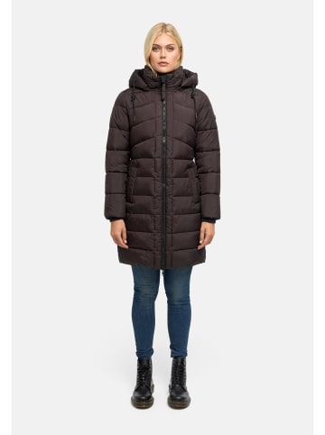 Marikoo Steppmantel Kaltnäschen 16 in Choco