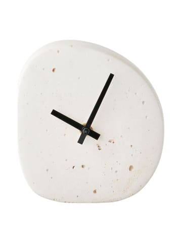 ebuy24 Tischuhr Randi Weiß 5 x 14 cm