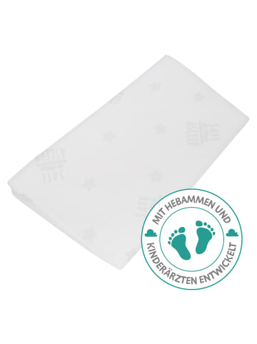 roba safe asleep® Keilkissen Air, Jacquard-Bezug, gelochter Kern