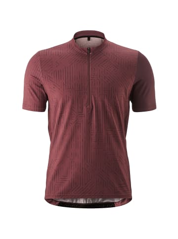 Gonso Adventure Jersey Halfzip in Bordeaux431