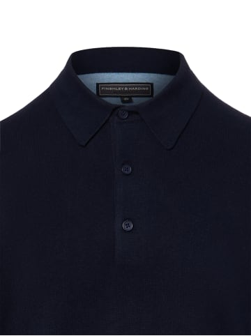 Finshley & Harding Strickpullover in marine - 0001
