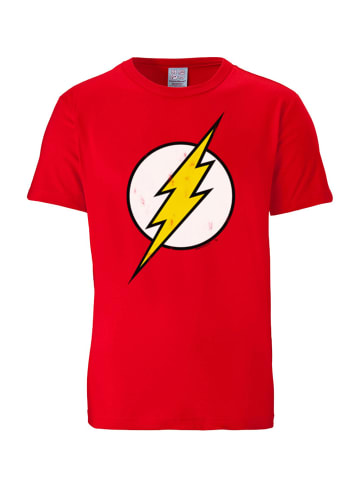 Logoshirt T-Shirt DC Comics - Flash Logo in rot