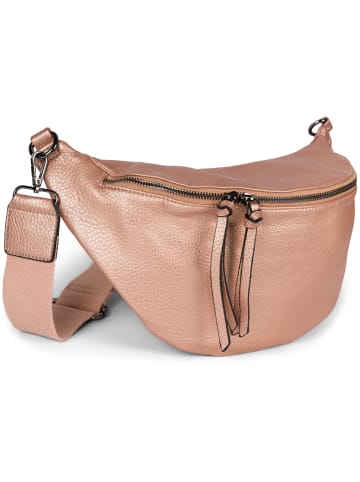 styleBREAKER Crossbody Schultertasche in Rosegold