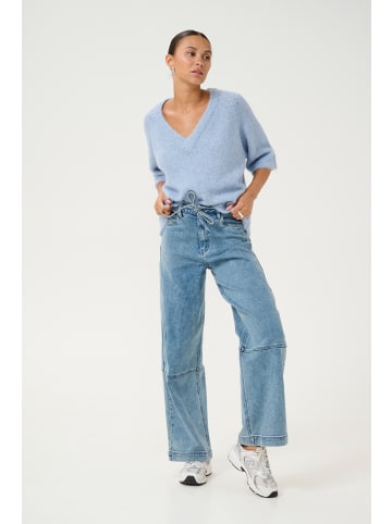 Kaffe Strickpullover KAemilie in Soft Chambray