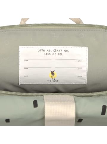 Lässig Lässig Kinderrucksack - Mini Rolltop Backpack Happy Prints light olive
