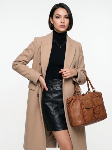 Forty degrees Shopper XXL echt Leder in braun