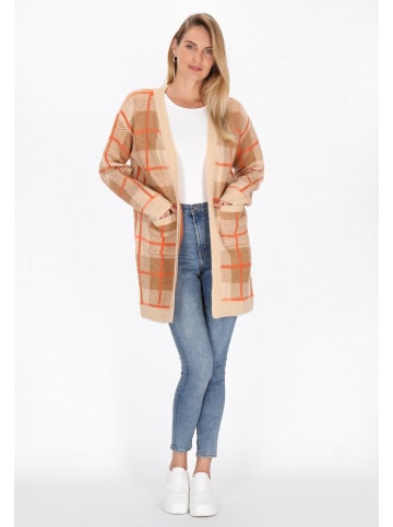 usha BLUE LABEL Women Cardigan in beige light camel orange
