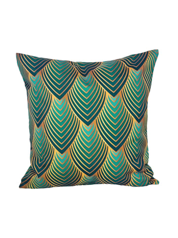 JACK 1 x Outdoor Kissenhülle 45x45cm Motiv Blatt Grün