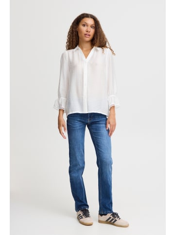 PULZ Jeans PZTORI Shirt regular fit in Cloud Dancer