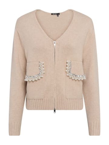Marc Aurel Strickjacke in biscuit melange varied