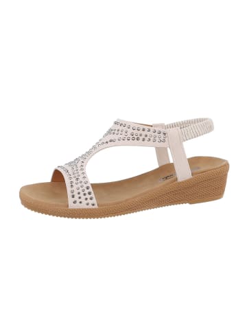 Ital-Design Sandale & Sandalette in Beige