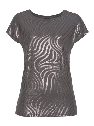 Laura Scott Rundhalsshirt in grau