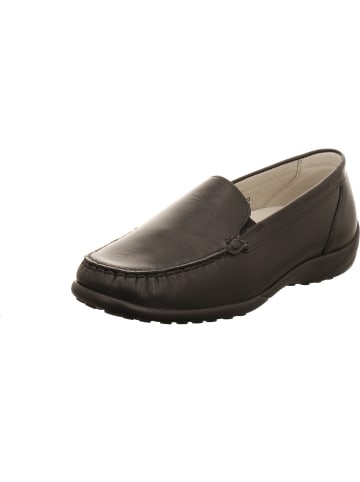 WALDLÄUFER Slipper in schwarz