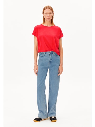 armedangels T-Shirt Idaara in rot