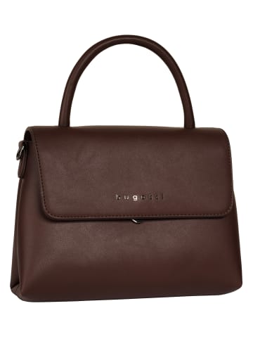 Bugatti Handtasche ALMATA Kunstfaser in braun