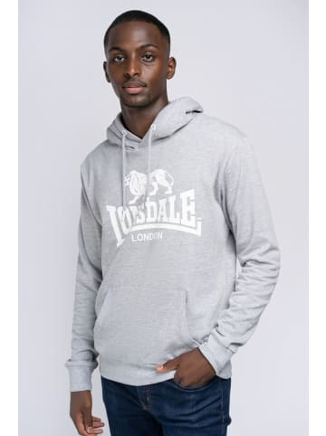 Lonsdale Hoodie "Fremington" in Grau