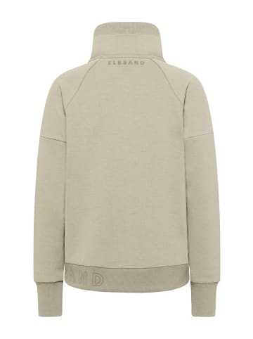 ELBSAND Zip-Jacke mit Stehkragen Ainele in Pale Fern Melange