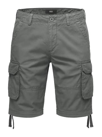 EGOMAXX Cargo Shorts Bermuda mit Taschen in Dunkelgrau