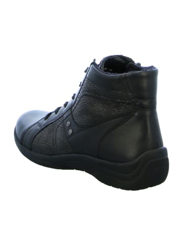 WALDLÄUFER Komfort Stiefeletten in Schwarz