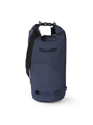 Where Tomorrow PVC dry bag Style 01 20L dunkelblau  Blau