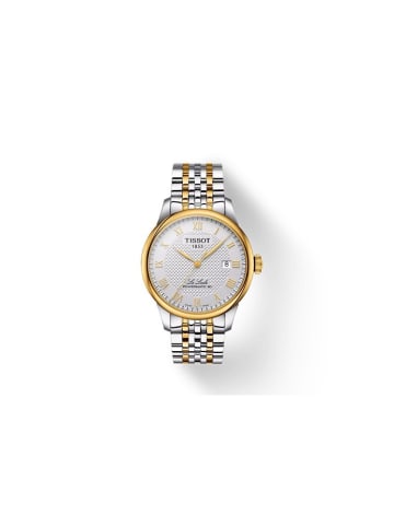 Tissot Le Locle Powermatic 80 Uhr silber gold T006.407.22.033.01