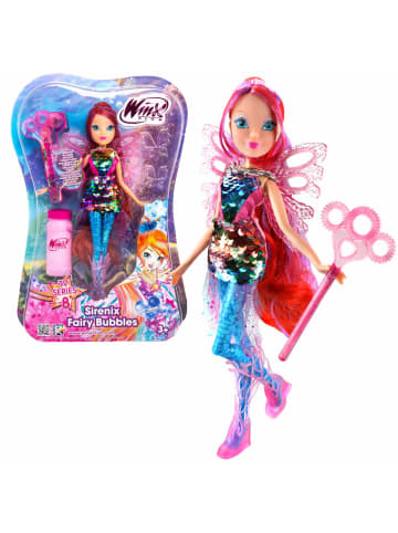 Winx Club Bloom | Sirenix Fairy Bubbles Winx Puppe | Fee 28 cm