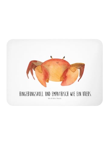 Mr. & Mrs. Panda Whiteboardmagnet Sternzeichen Krebs mit Spruch in Weiß