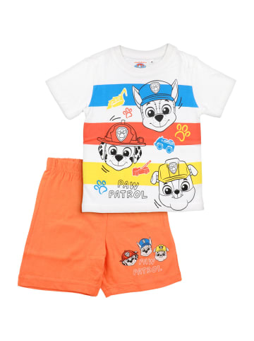 Paw Patrol Schlafanzüge Chase & Friends Streifen in orange