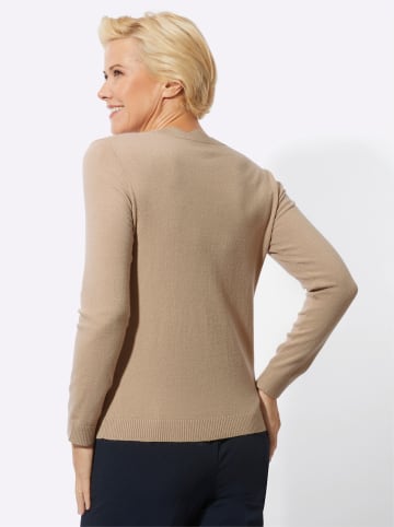 WITT WEIDEN Langarm-Pullover in beige-meliert