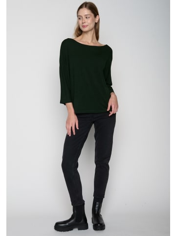 GreenBomb Longsleeve Basic in Dunkel Grün