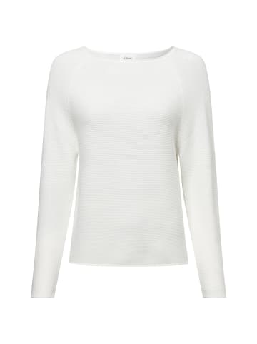 s.Oliver Strickpullover in ecru - 0001