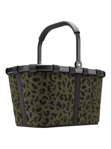 Reisenthel Carrybag - Einkaufskorb (cord dark matcha) in teddy leo olive