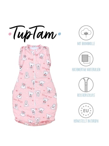 TupTam Babay Schlafsack Pucksack Round in rosa