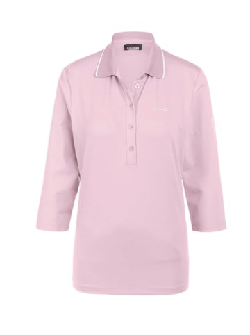 GOLDNER Kurzgröße:  Trageangenehmes Poloshirt aus hochwertiger Micro-Modal Qualität in rosa