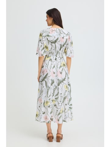 Fransa Partykleid FRLAYA Regular fit in PASTEL YELLOW FLORAL