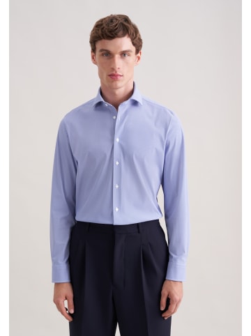 Seidensticker Performance-Hemd X-Slim in Mittelblau